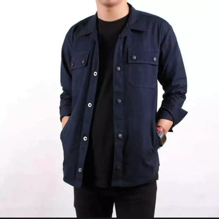 Jaket Semi Parka Pria Trucker Jaket