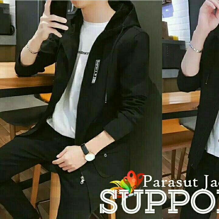 Jaket Support Guy Hitam