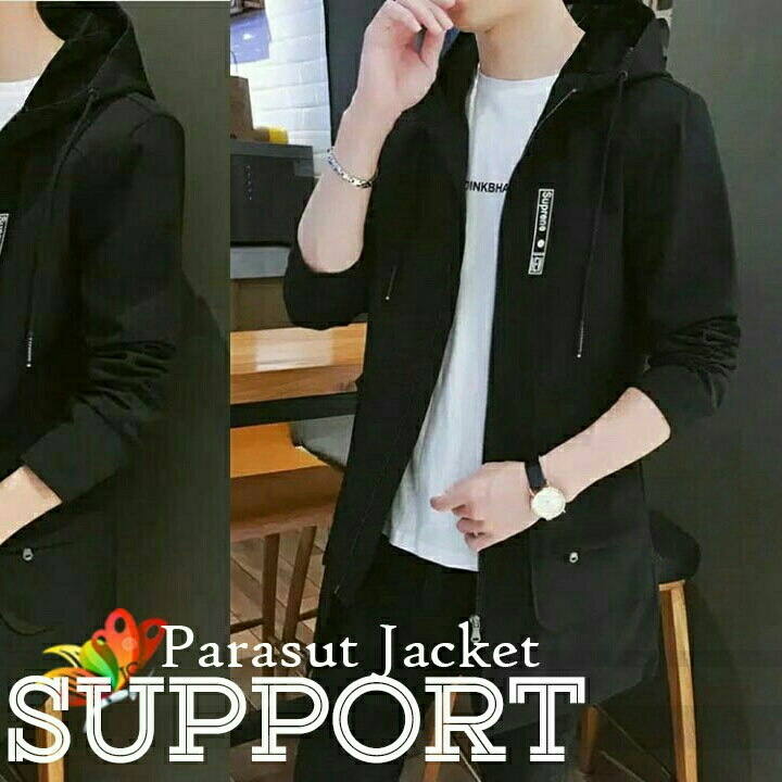 Jaket Support Guy Hitam 2