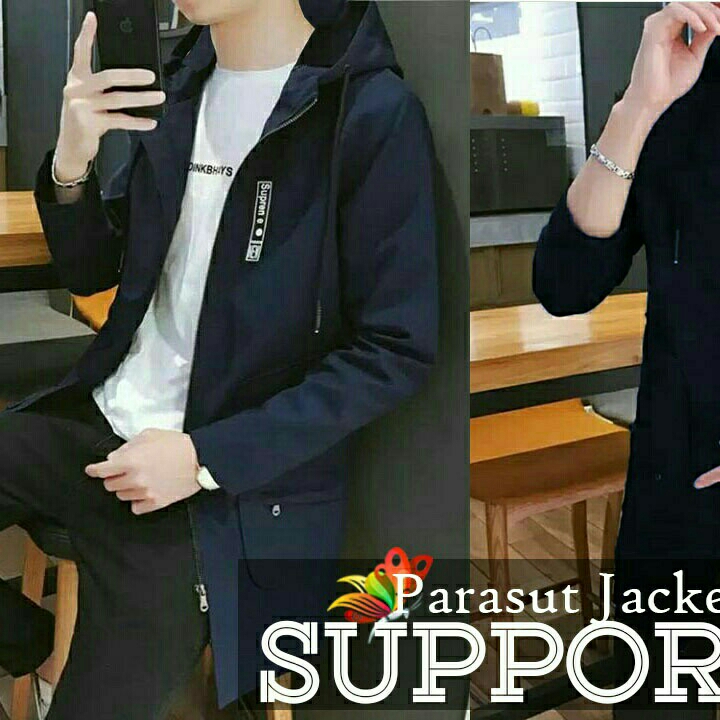 Jaket Support Guy Navy