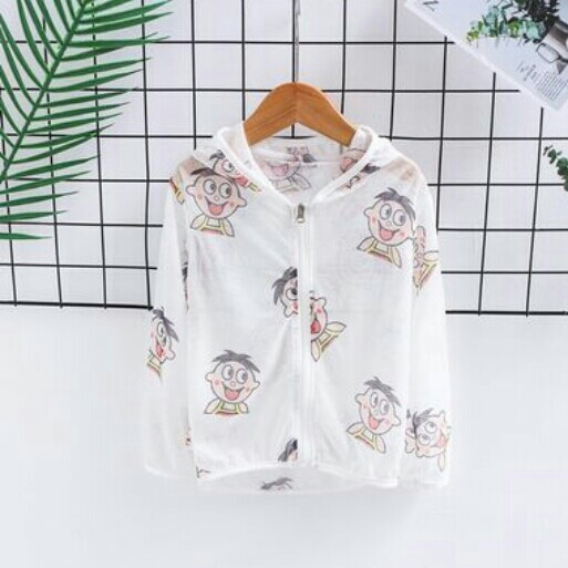 Jaket tipis anti UV untuk balita