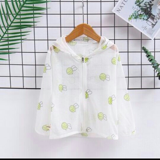 Jaket tipis anti UV untuk balita 3