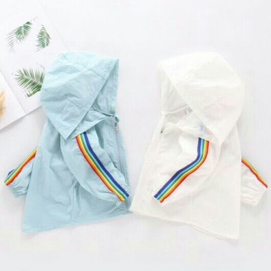 Jaket tipis anti uv untuk balita