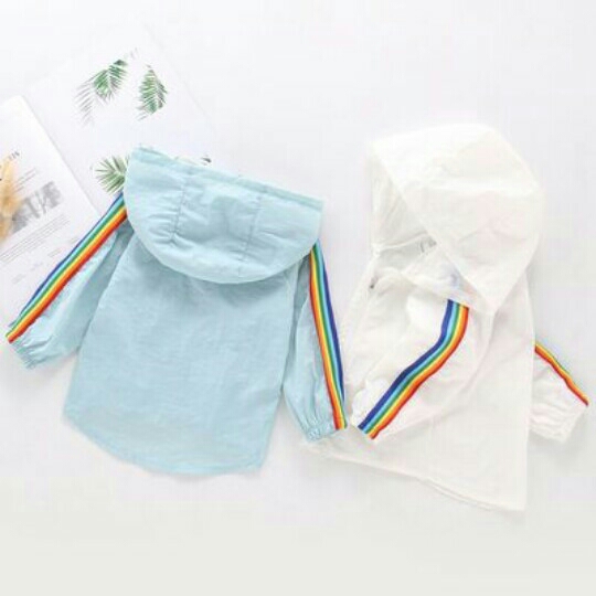 Jaket tipis anti uv untuk balita 2