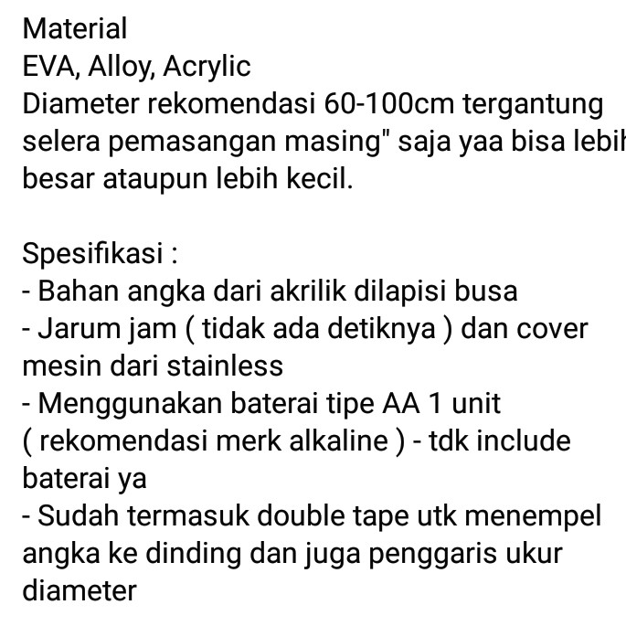 Jam Dinding Jumbo 3