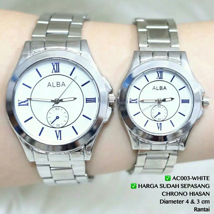 Jam Tangan Alba Couple