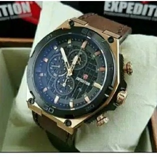 Jam Tangan Expedition E6687 Rose Gold Original