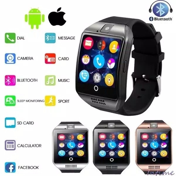 Ready StockDZ09 - U9 Fashion Smart Watch Bracelet Bluetooth