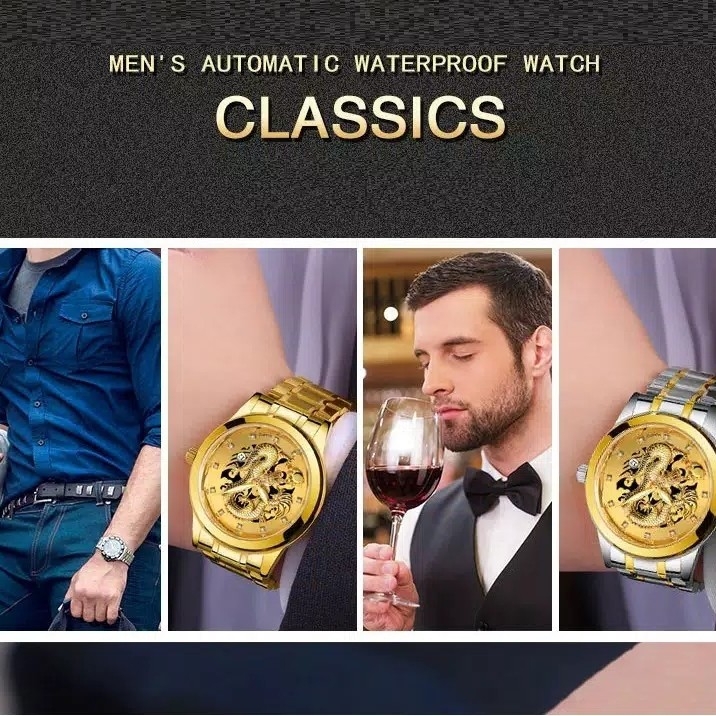 Jam Tangan Naga Elegant 3