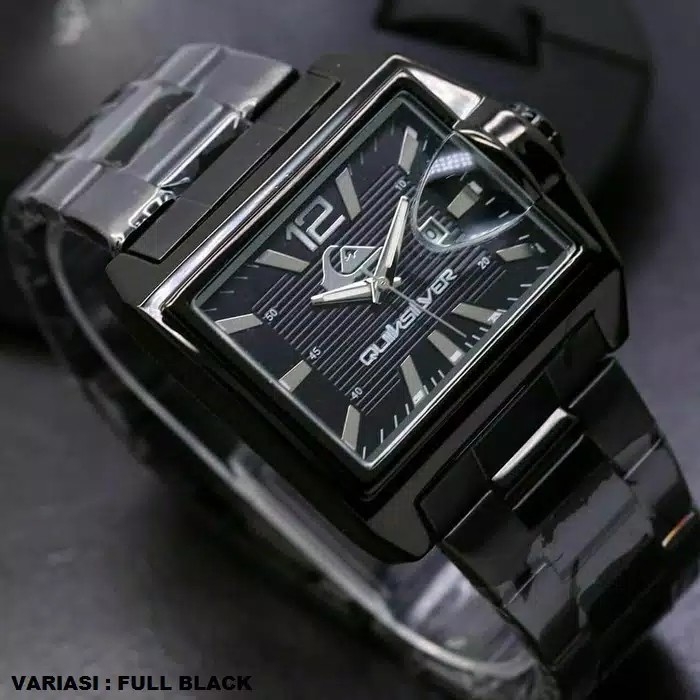 Jam Tangan Pria Premium Quicksilver Square - Fullblack