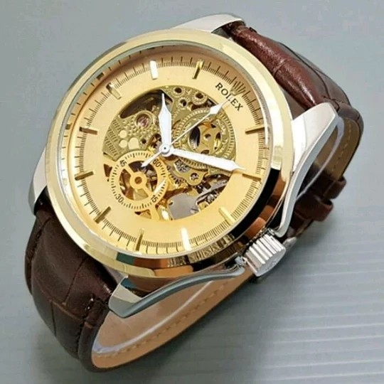 Jam Tangan Pria Rolek Master Skelaton Premium