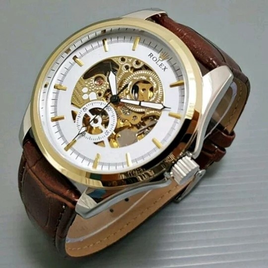 Jam Tangan Pria Rolek Master Skelaton Premium 2