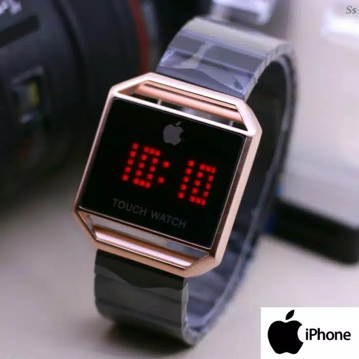 Jam Tangan Touch Apple Iphone Watch - Blackrosegold