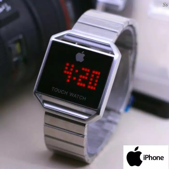 Jam Tangan Touch Apple Iphone Watch - Silver