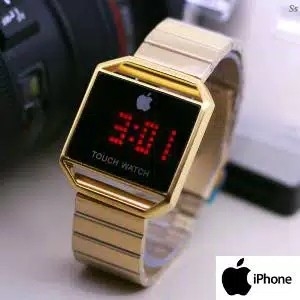 Jam Tangan Touch Apple Watch Iphone - Gold