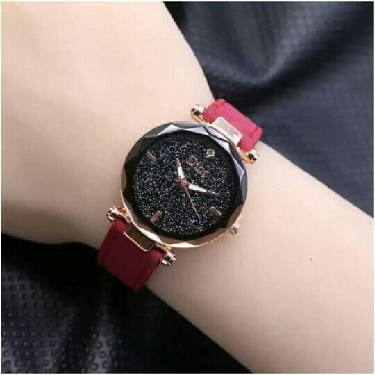 Jam Tangan Wanita Background Glitter 3