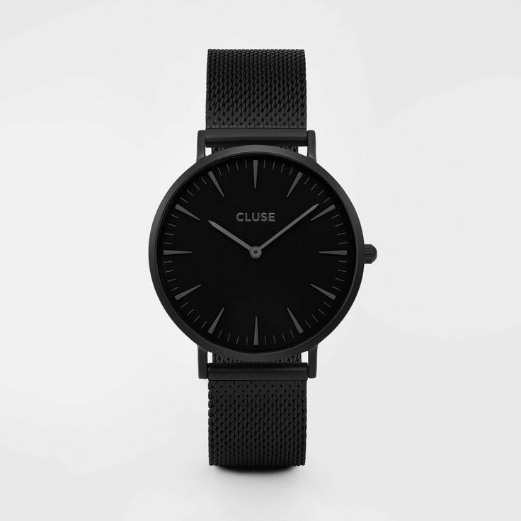 Jam tangan mesh black women