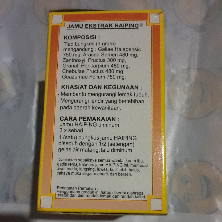 Jamu Ekstrak HAIPING 2