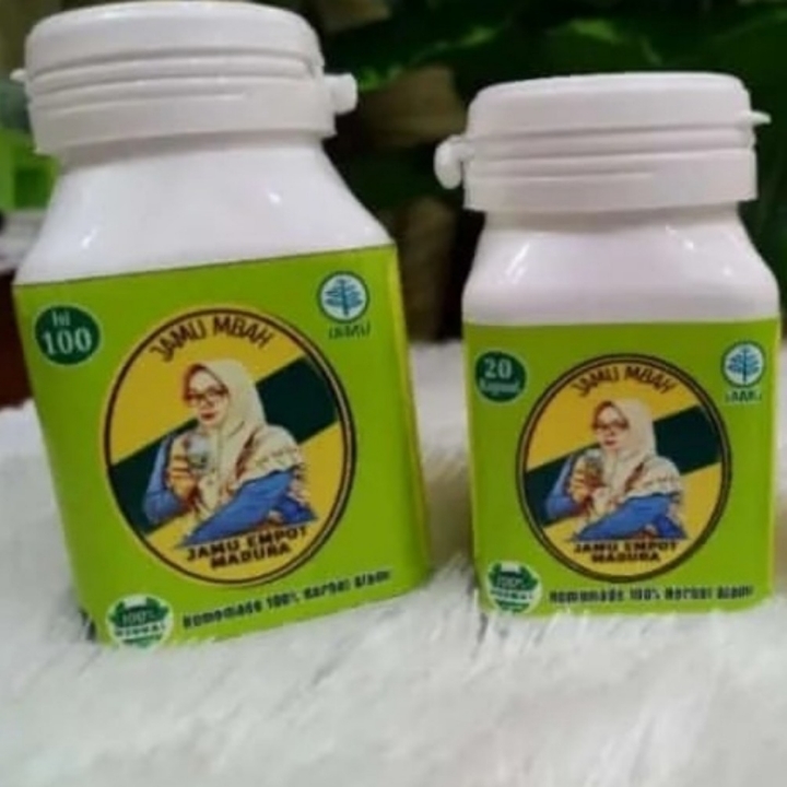 Jamu Empot Madura Pil Dan Kapsul