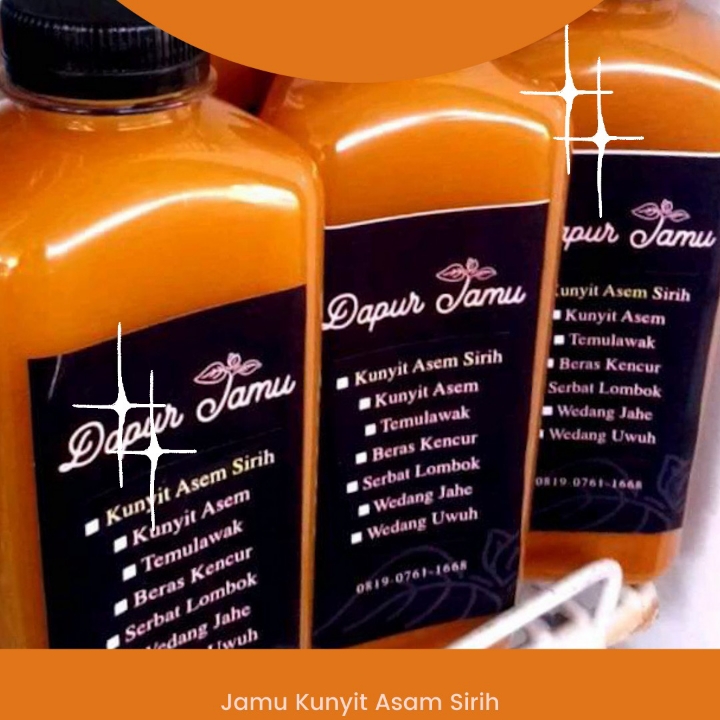 Jamu Kunyit Asam Sirih