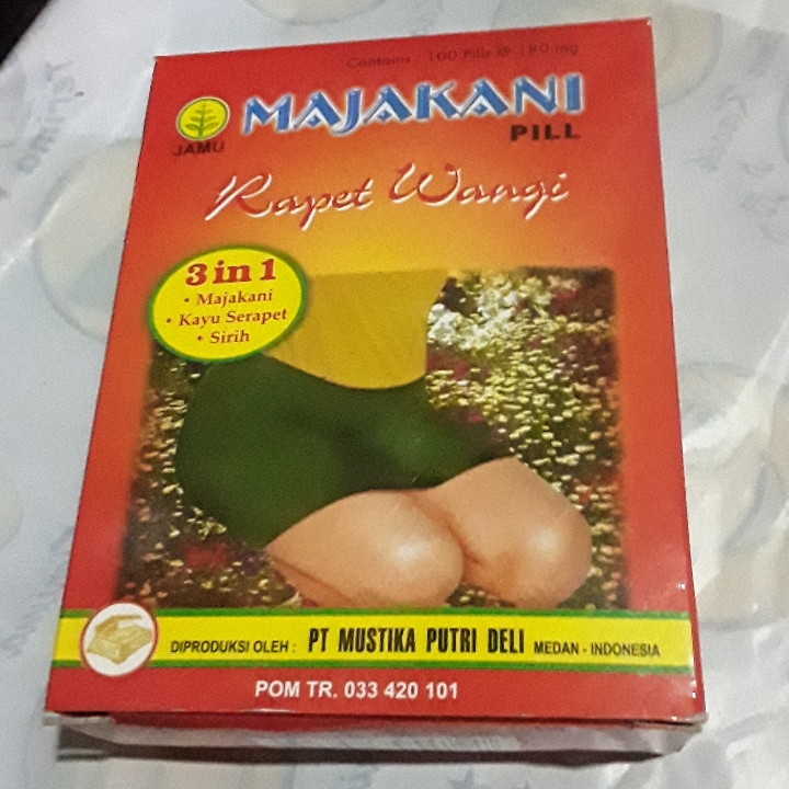 Jamu MAJAKANI PILL  Rapet Wangi