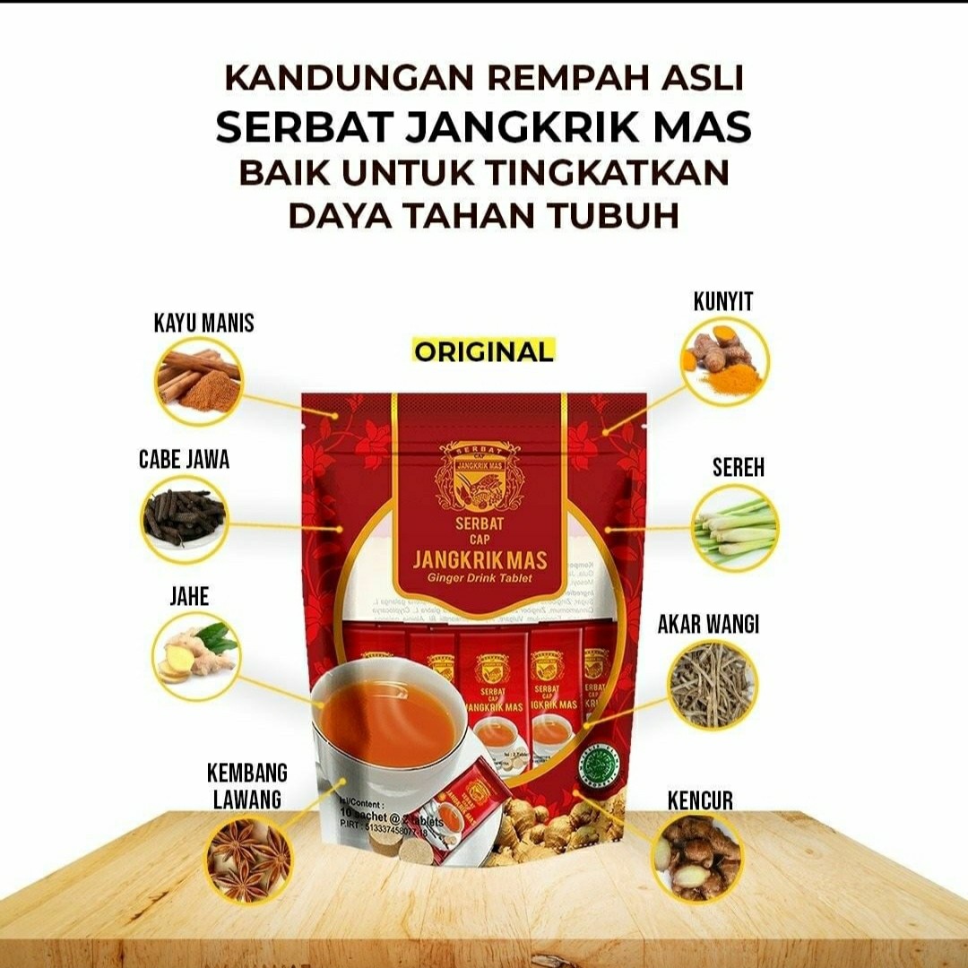 Jamu Sachet  Serbat Jangkrik Mas 2