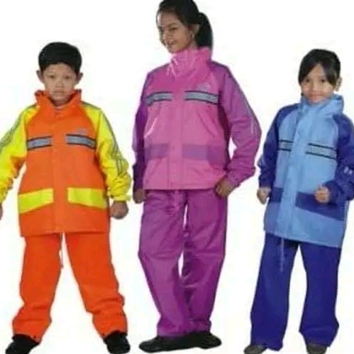 Jas Hujan Anak Metro Kids Tiger Head 68311