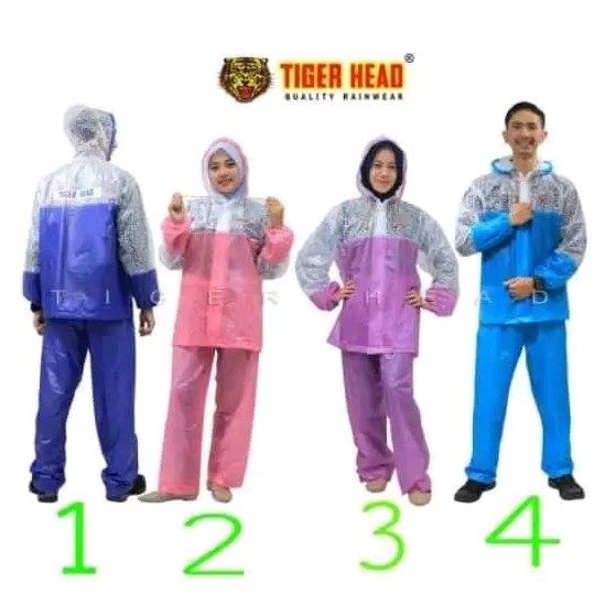 Jas Hujan Dewasa Tiger Head 68203
