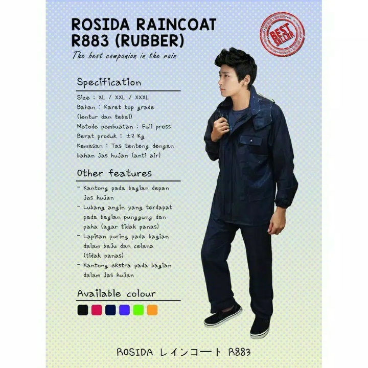 Jas Hujan Rosida Tipe R883 2