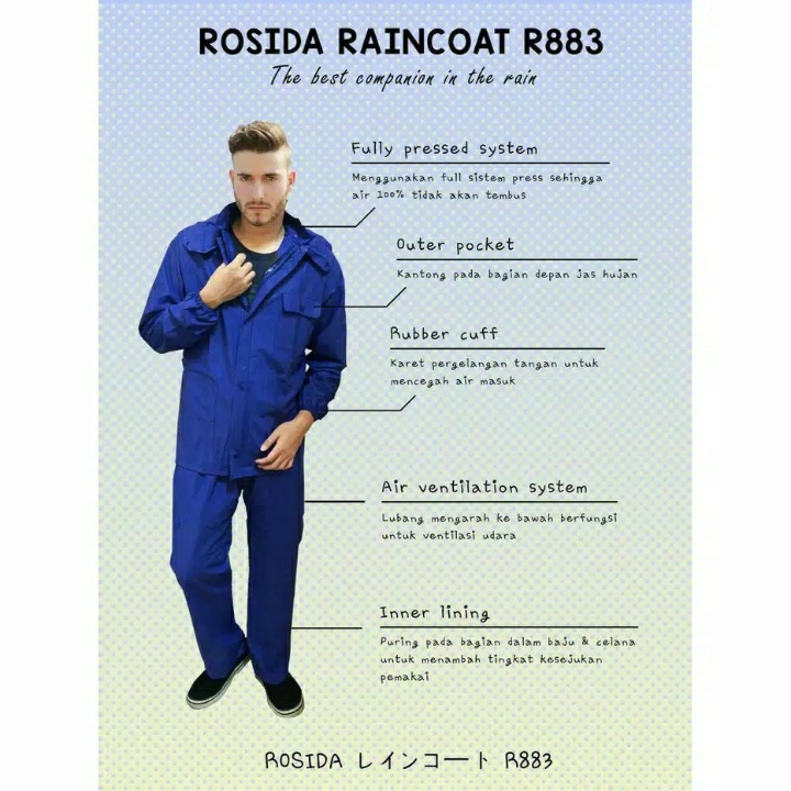 Jas Hujan Rosida Tipe R883 4