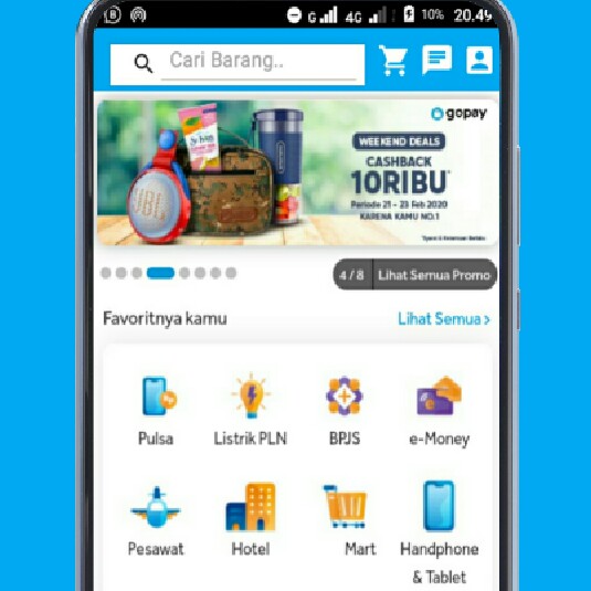Jasa Desain Apk Ala Blibli Plus Ppob
