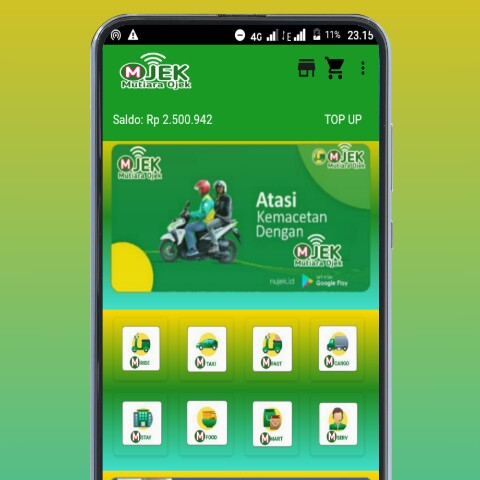 Jasa Desain Apk Ojol Full