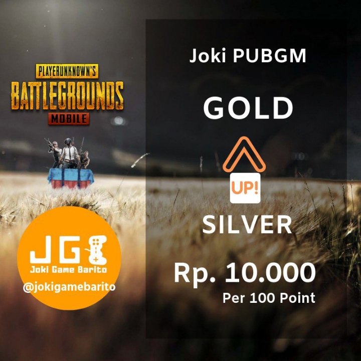 Jasa Joki Game PUBG Silver Up Gold