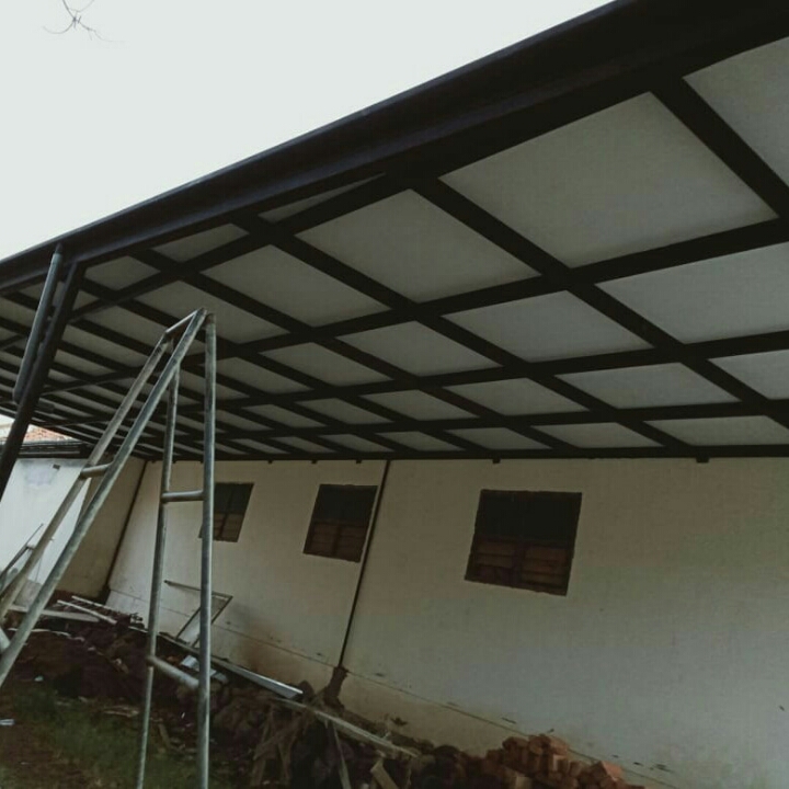 Jasa Pembikin Kanopi Baja Ringan Siap Survai Tempat  2