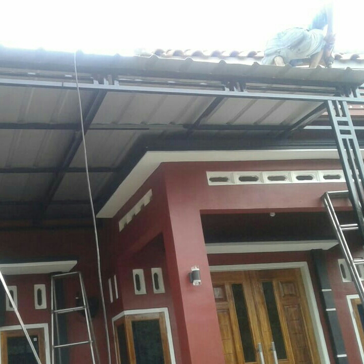 Jasa Pembikin Kanopi Baja Ringan Siap Survai Tempat  3