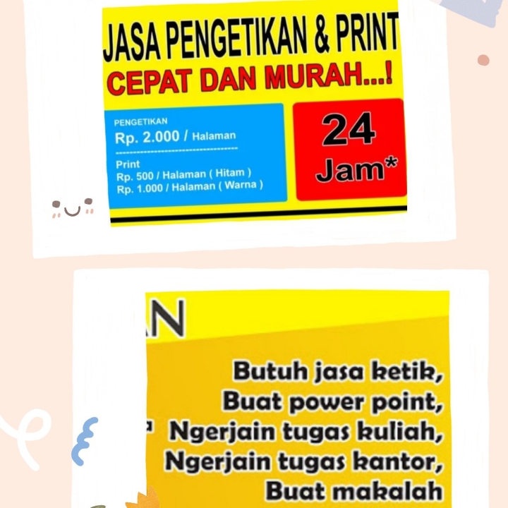 Jasa Pengetikan n Print Online