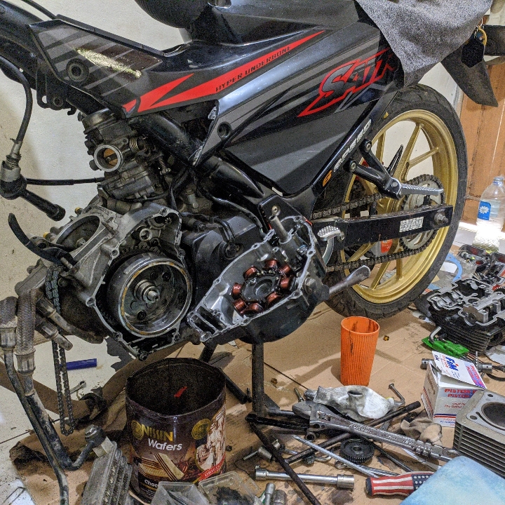 Jasa Servis Dan Tune Up Motor 