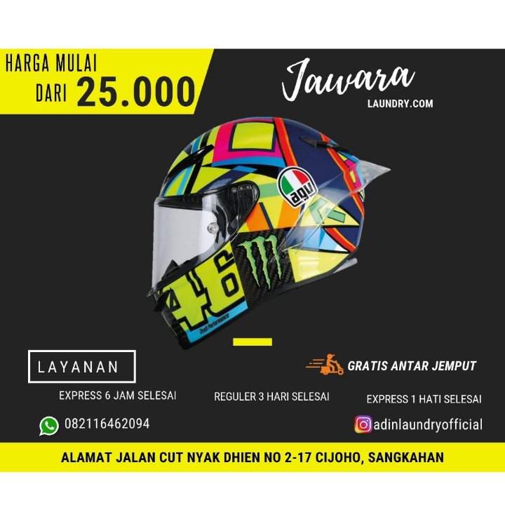 Jasa laundry Helm 