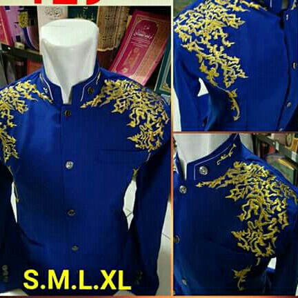 Jasko Biru Motif Akar