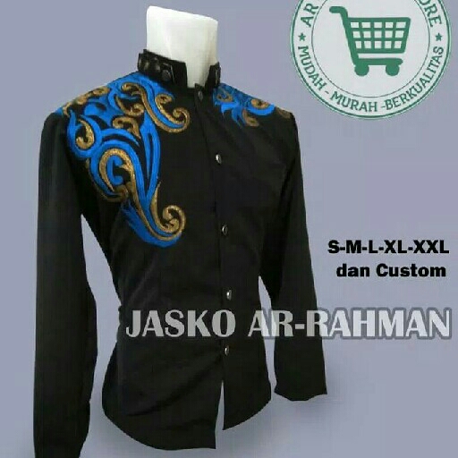 Jasko Hitam Motif Apem