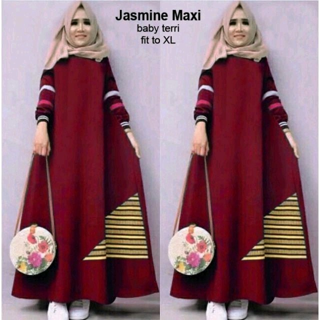Jasmine Maxy Maroon