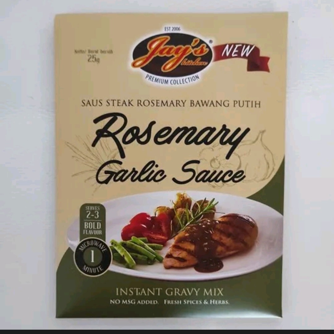 Jays Sauce Mix Rosemary Garlic