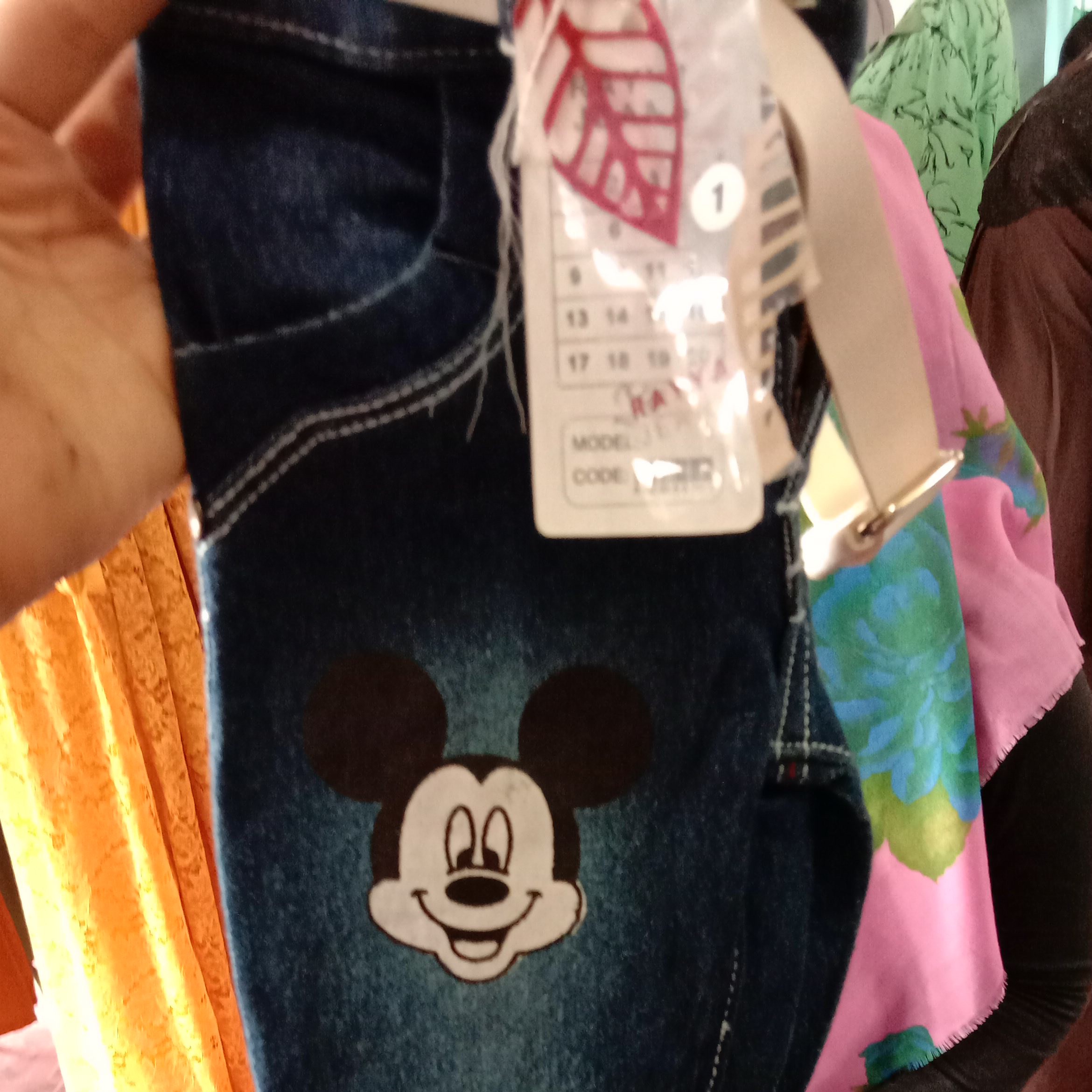 Jeans Mickey Mouse Anak