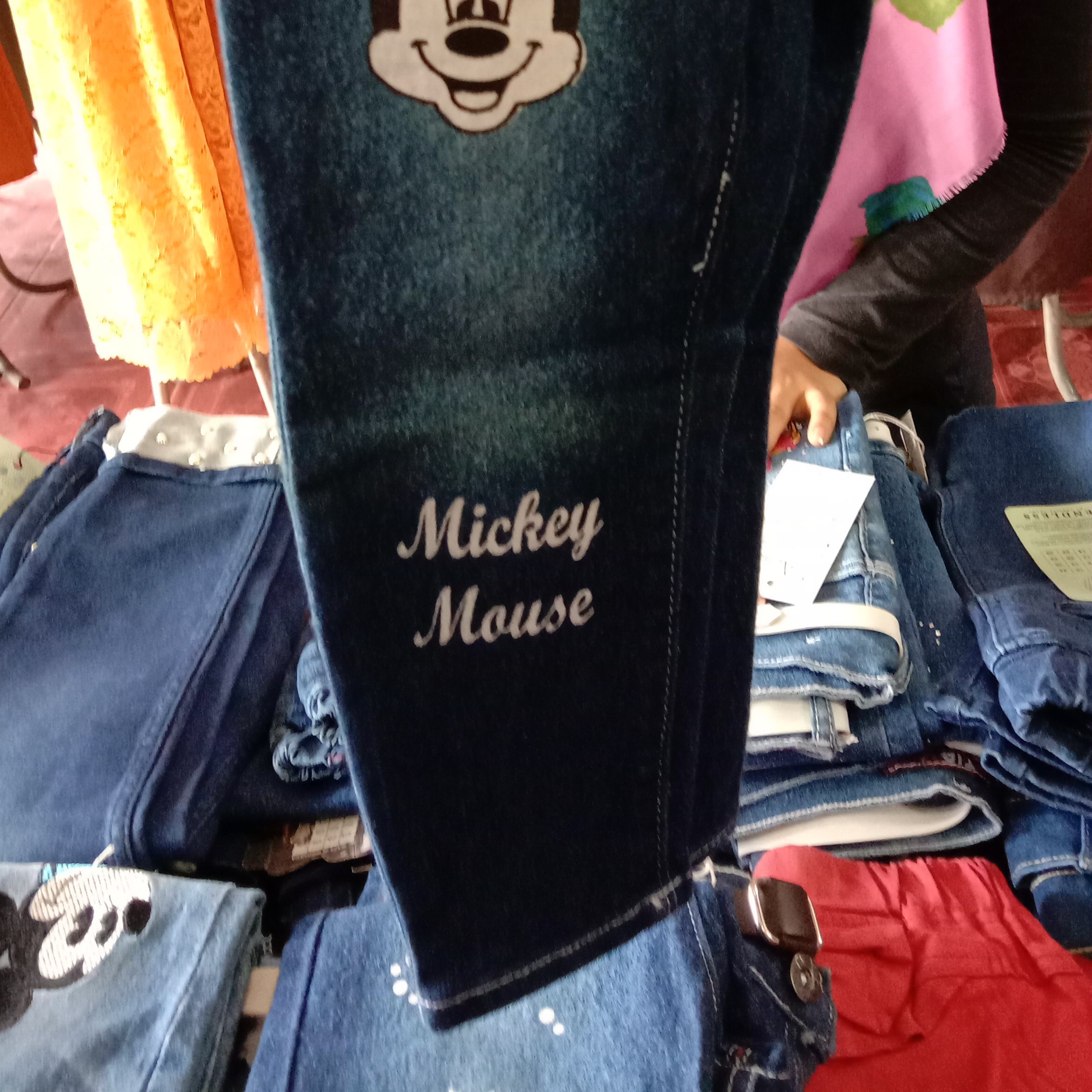 Jeans Mickey Mouse Anak 2
