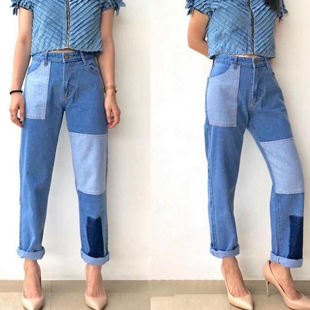 Jeans Wanita Biru Blend