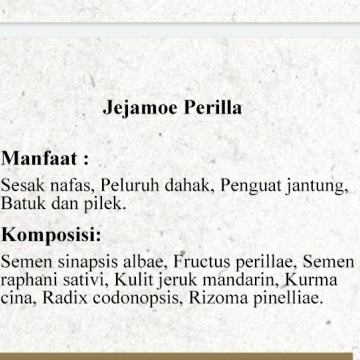 Jejamoe Perilla 2