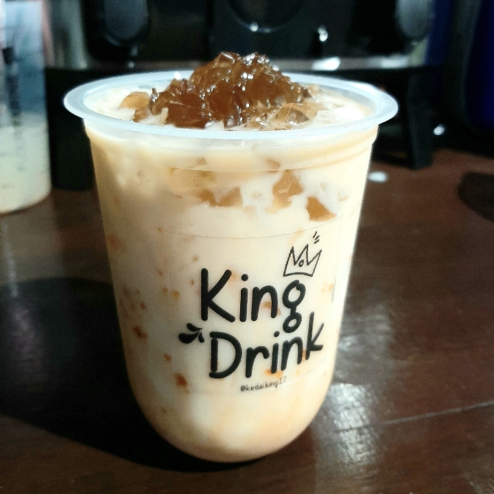 Jelly Ice Milk - Minuman Es Susu Jelly