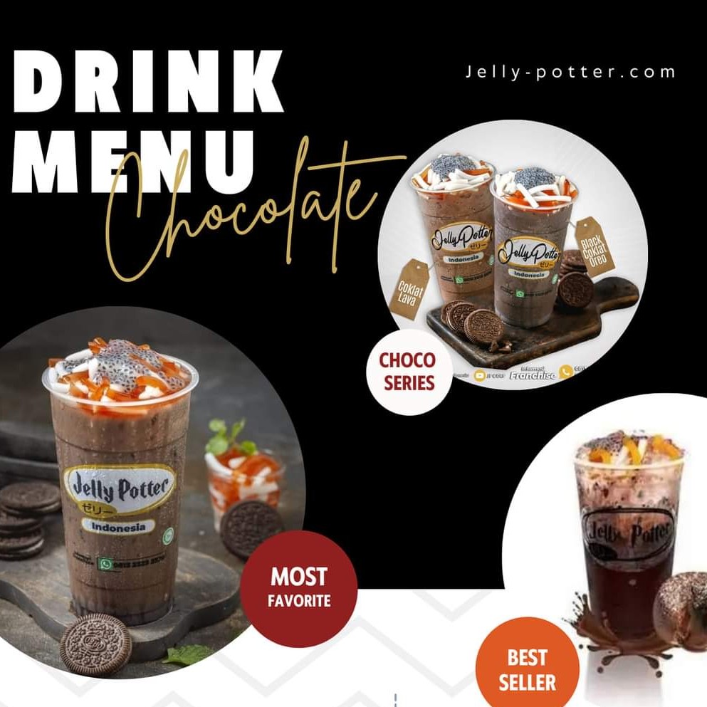 Jelly Poter Drink Coklat Series