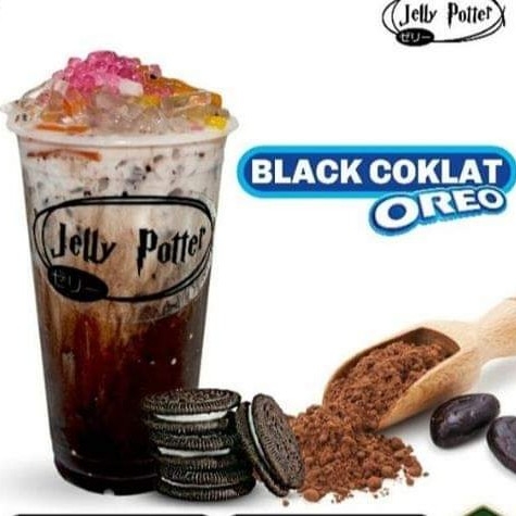 Jelly Potter Black Coklat Oreo