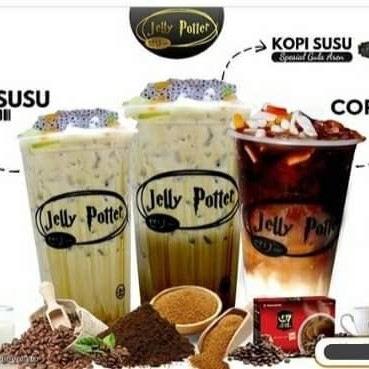 Jelly Potter Kopi Susu